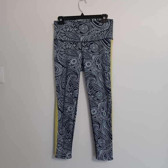 Aerie Chill Play Move High Waist Paisley Print Leggings - Picture 2 of 7